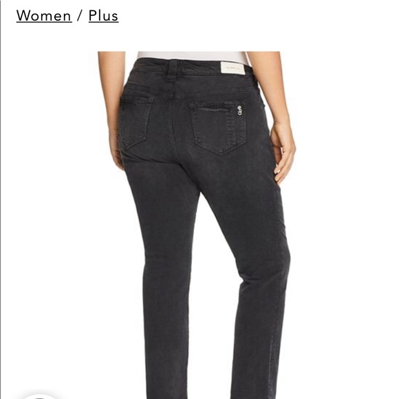 Slink high rise jeans size 22 black - Picture 2 of 8